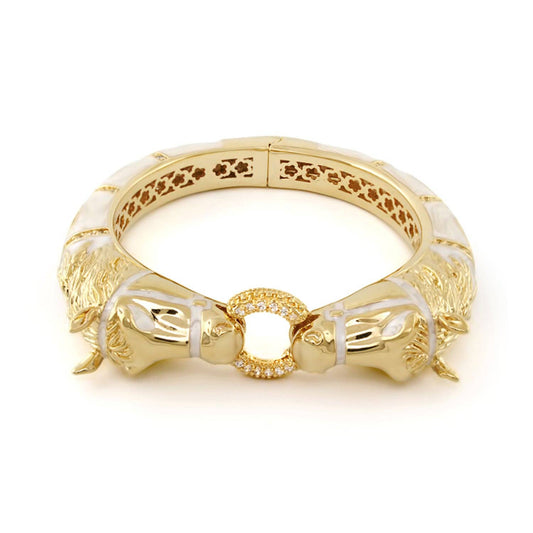Equestrian Horse Snaffle Bit Bangle: SMALL=6.5" CIRCUMFERENCE