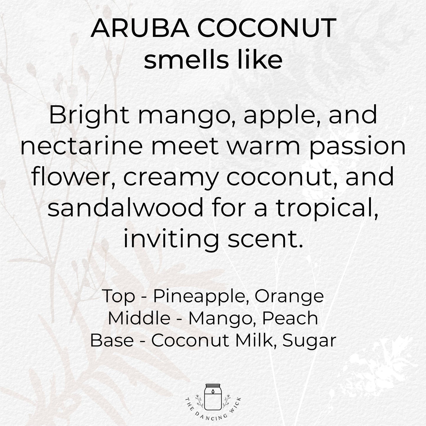 Teacher Candle | It Takes a Big Heart to Shape Little Minds: Regular 8 oz candle / Aruba Coconut