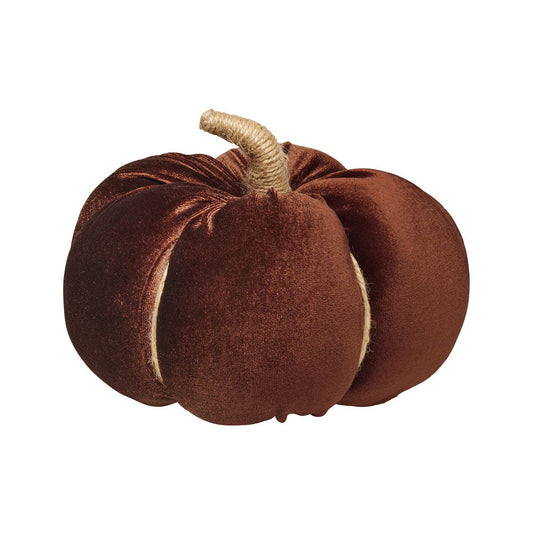 CF-3125 - Lrg. Walnut Velvet Fall Pumpkin