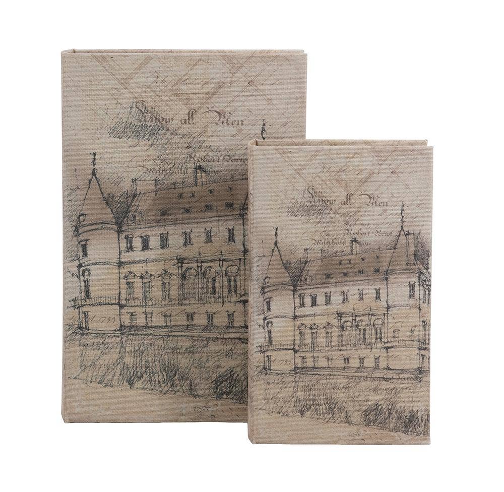 S/2 Book Boxes