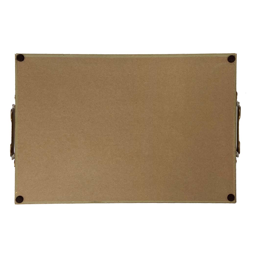 Ready for the Hunt Tray with Brass Handles