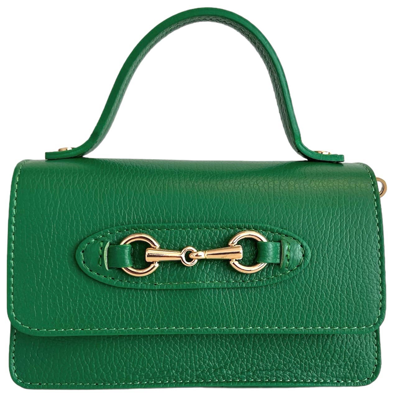 Modarno fantasy shoulder bag Hors metallic clamp: Bright Red