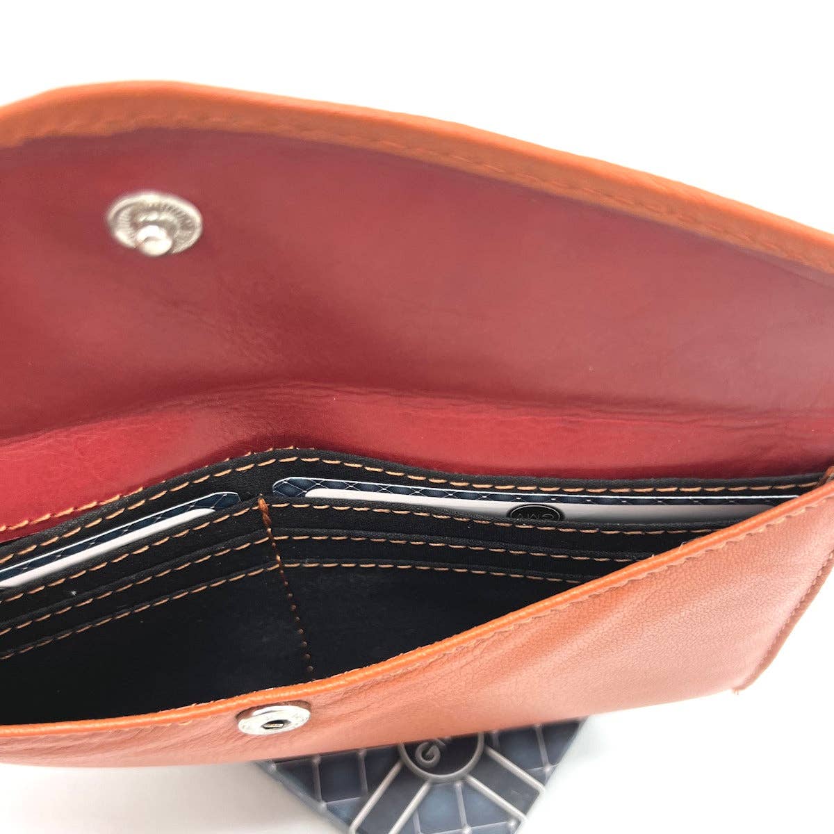Genuine leather wallet, Brand GMV, art. GMV80-45: Black