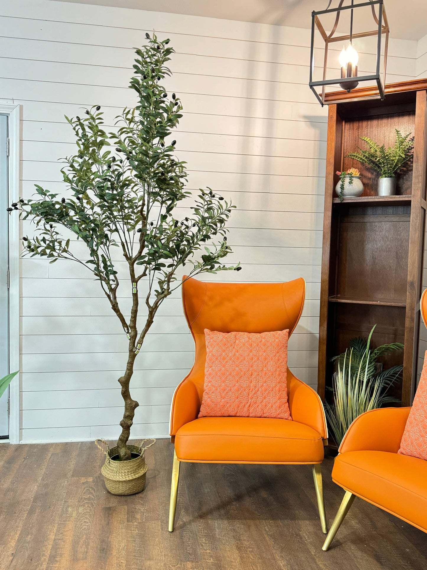 Extra-Dense Foliage-Artificial Quality Realistic Olive Tree: 6-Ft