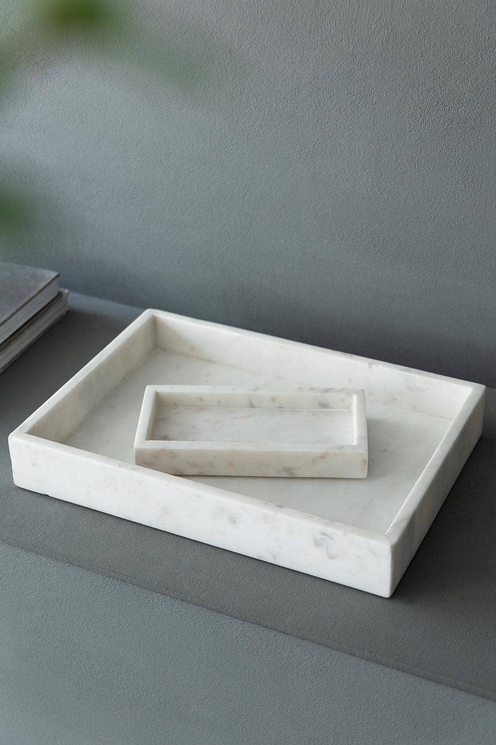 White Marble Tray