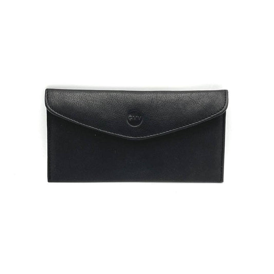 Genuine leather wallet, Brand GMV, art. GMV80-45: Black