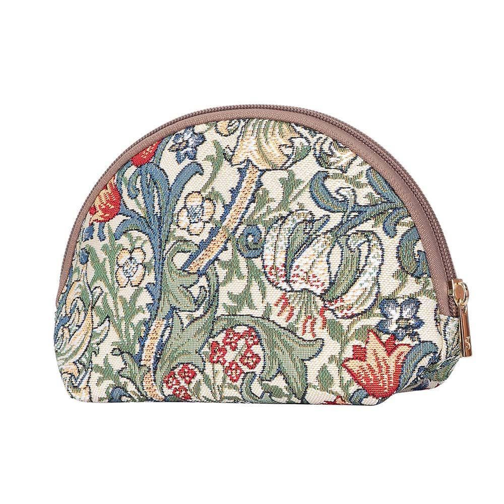 William Morris Golden Lily Cosmetic Make Up Bag