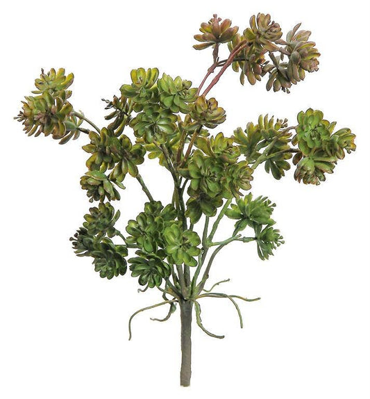 Mini Echeveria Bush, 16.2", Purple/Green