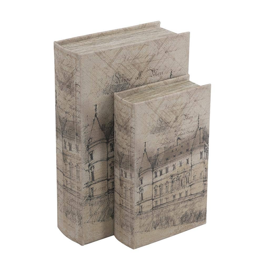 S/2 Book Boxes