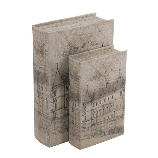 S/2 Book Boxes