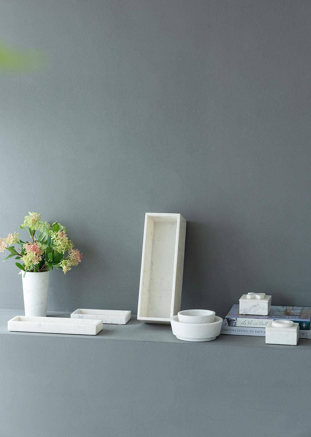 White Marble Tray