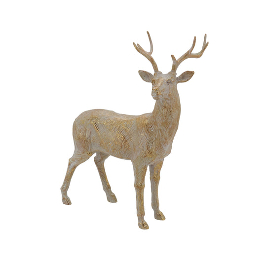 Deer Standing: Gold / 15"