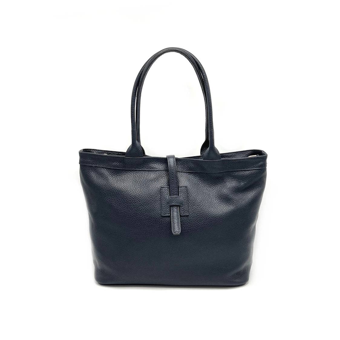 Genuine leather shoulder bag, Made in Italy, art. 112605: Dark Red