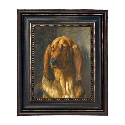 Sir Lancelot a Bloodhound by Briton Riviere Painting Print