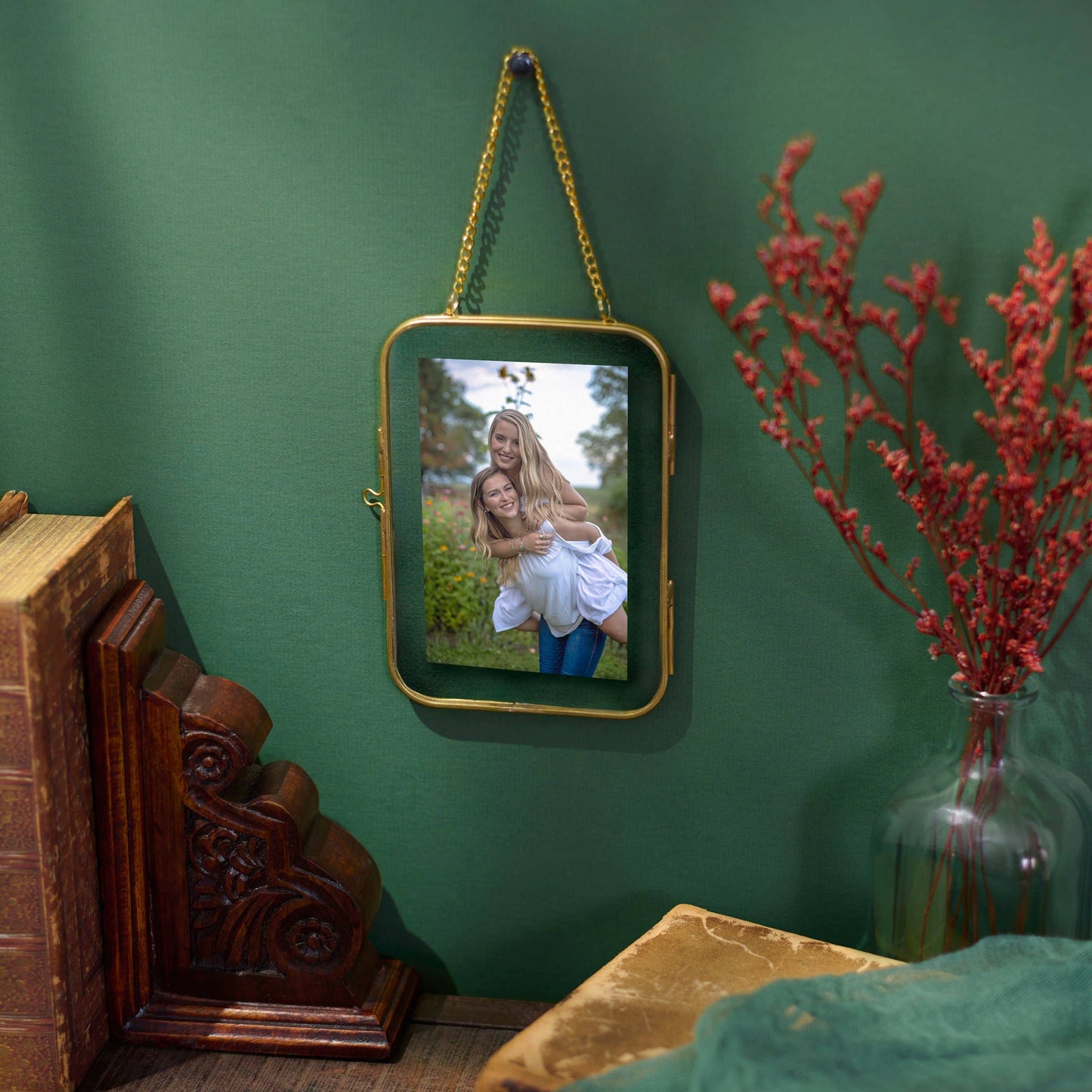 Floating Gold Photo Frame