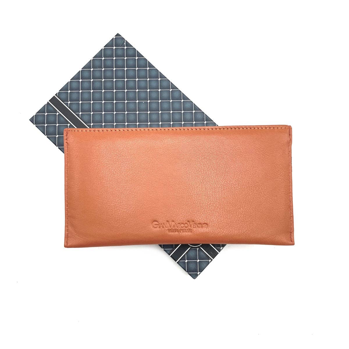 Genuine leather wallet, Brand GMV, art. GMV80-45: Black