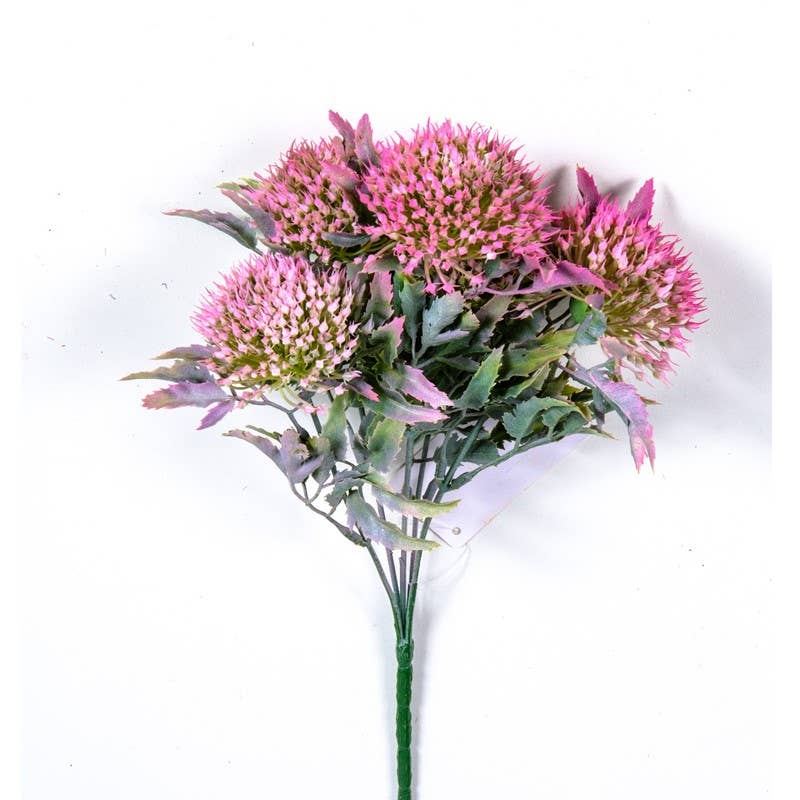 Wild Onion Bunch, 12in, Pink