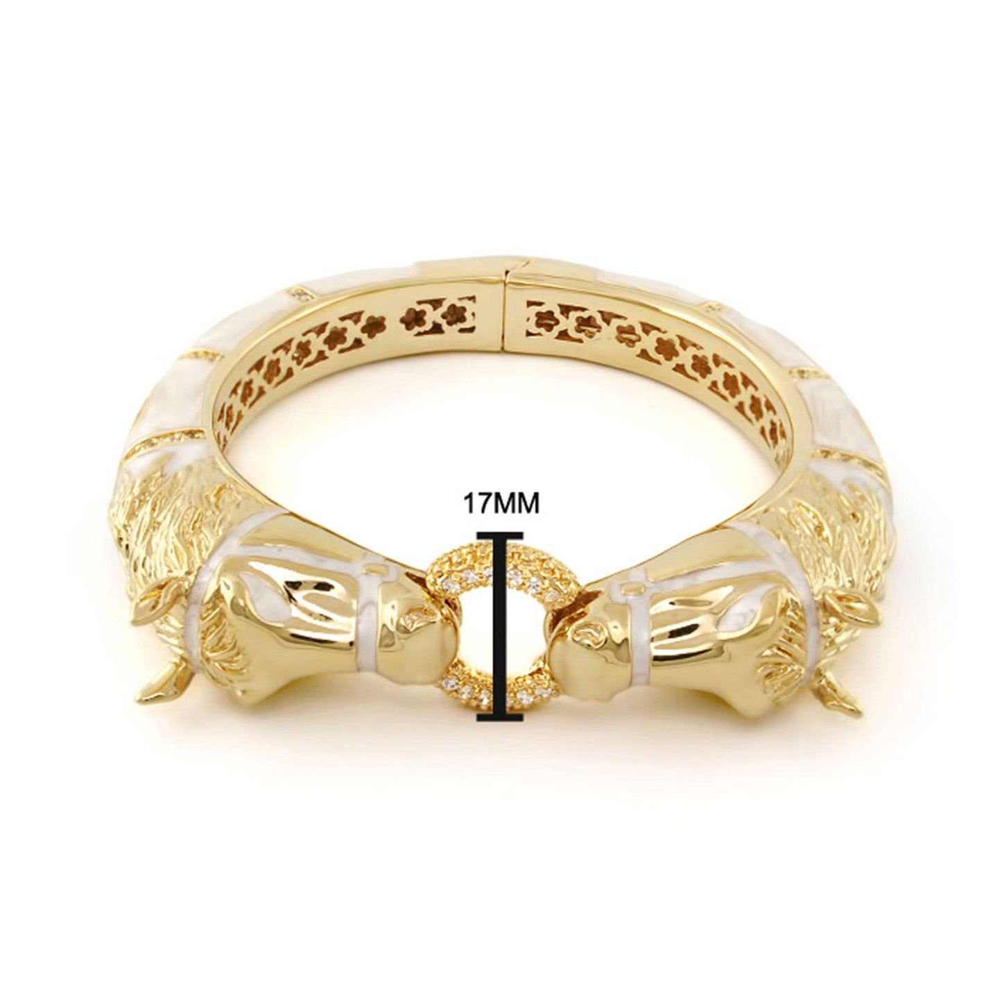 Equestrian Horse Snaffle Bit Bangle: SMALL=6.5" CIRCUMFERENCE