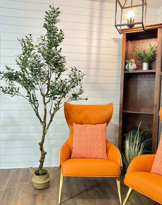Extra-Dense Foliage-Artificial Quality Realistic Olive Tree: 7-FT