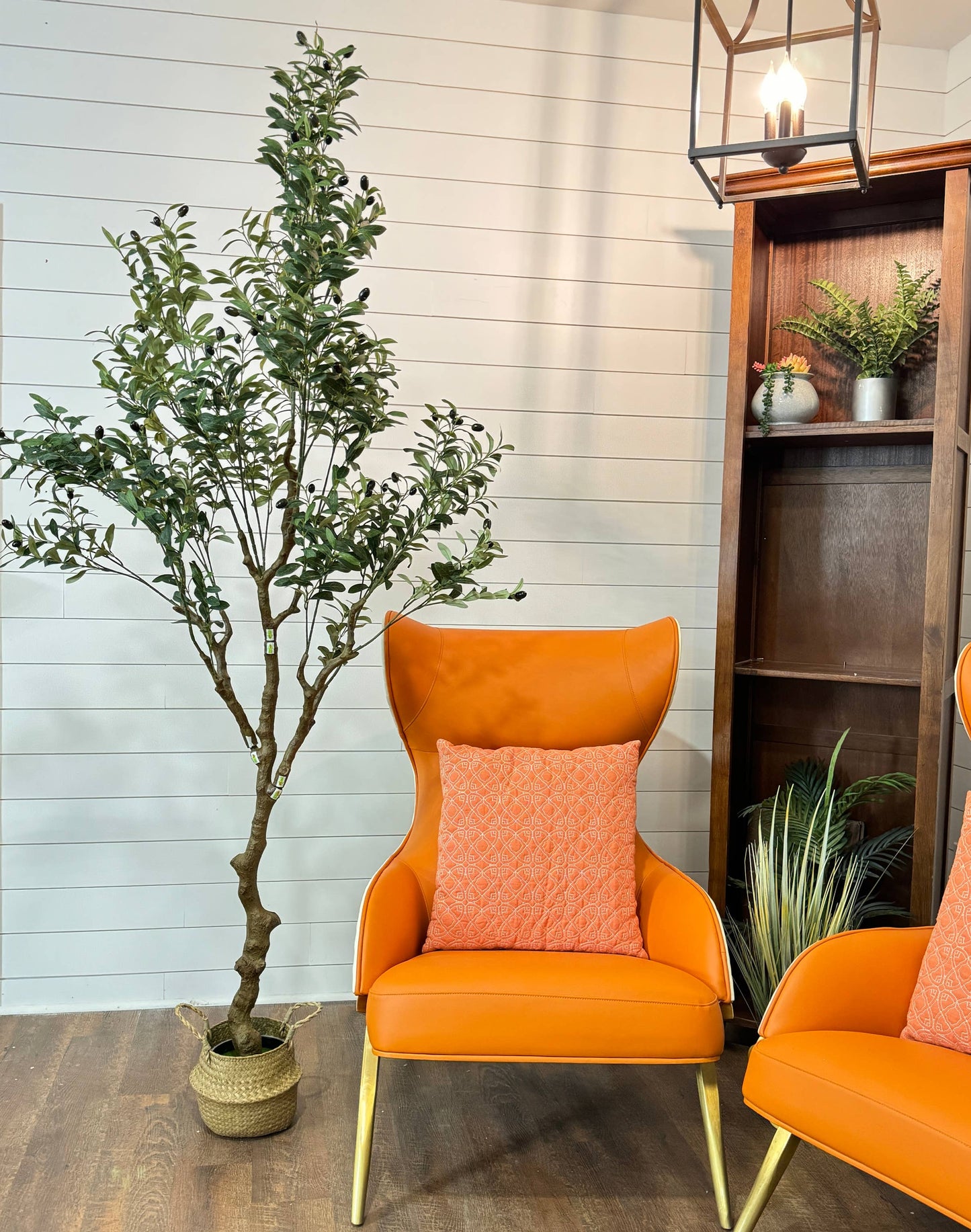 Extra-Dense Foliage-Artificial Quality Realistic Olive Tree: 6-Ft