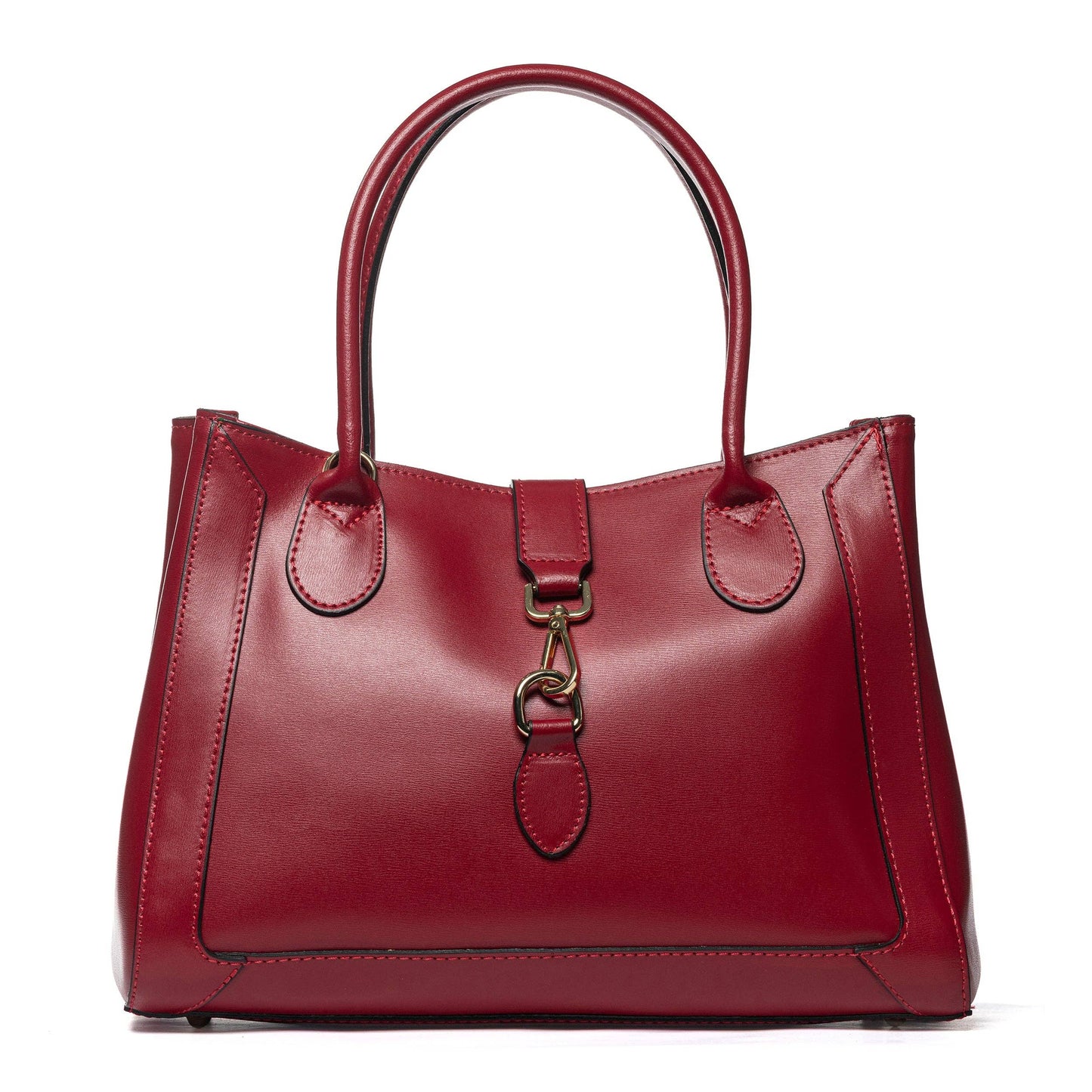 ITALIAN CUOIO TOTE: BLACK