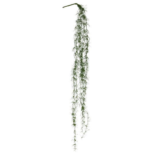 37.5" Spanish Moss Hanging Green/Grey - Green