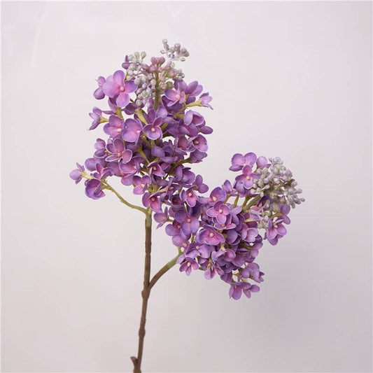 25"Real Touch Lilac-2 Sprays: Purple
