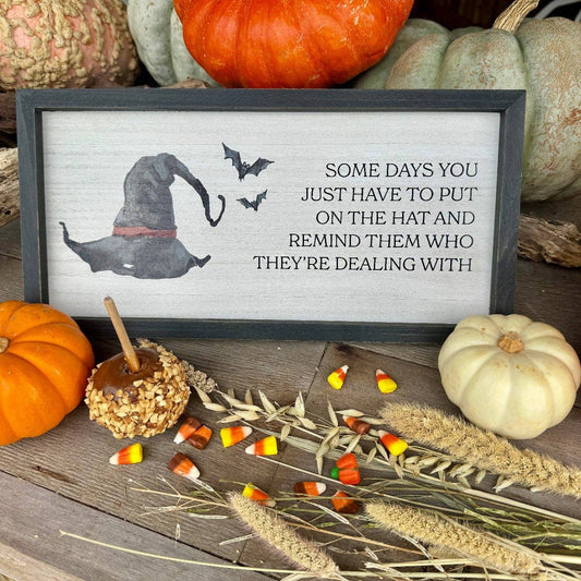 CA-5290 - Put On The Hat Halloween Frame
