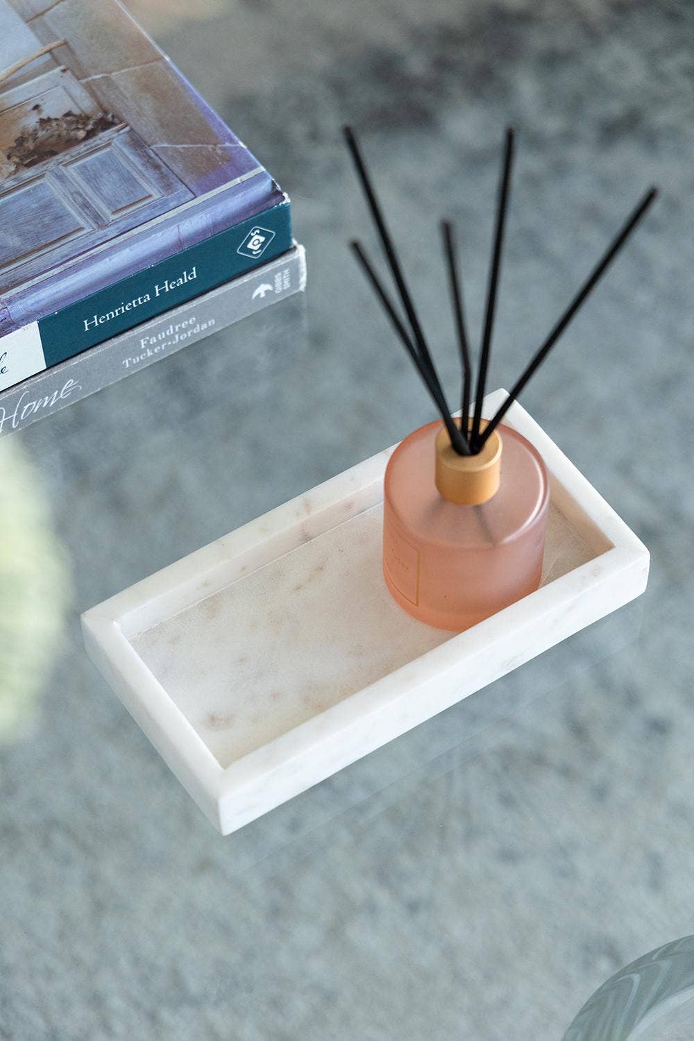 White Marble Tray