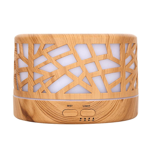 Designer 700ml Ultrasonic 5 in 1 Home Diffuser, Branches: Light Wood