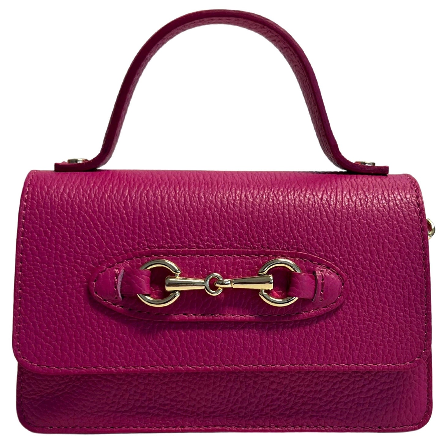 Modarno fantasy shoulder bag Hors metallic clamp: Bright Red