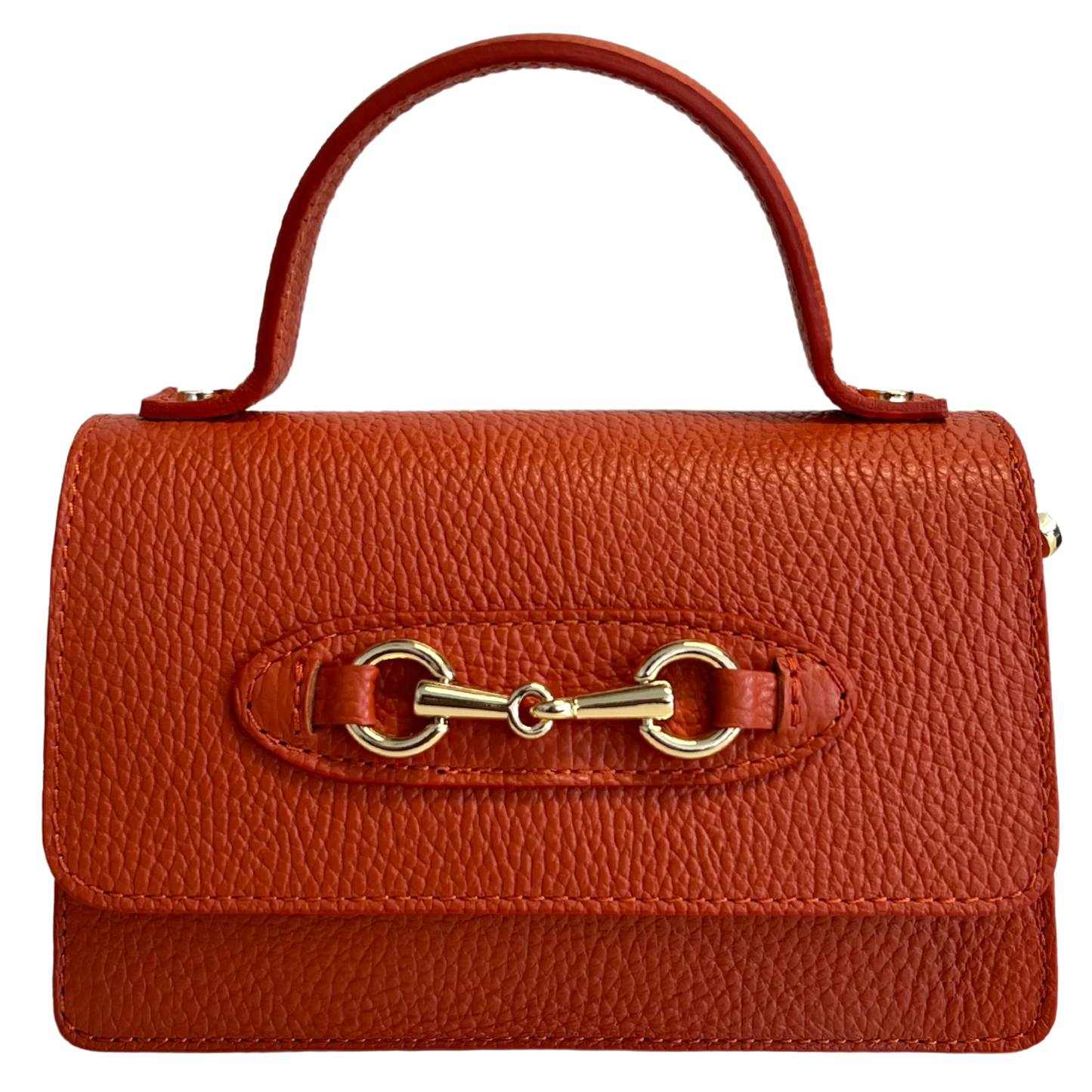 Modarno fantasy shoulder bag Hors metallic clamp: Bright Red