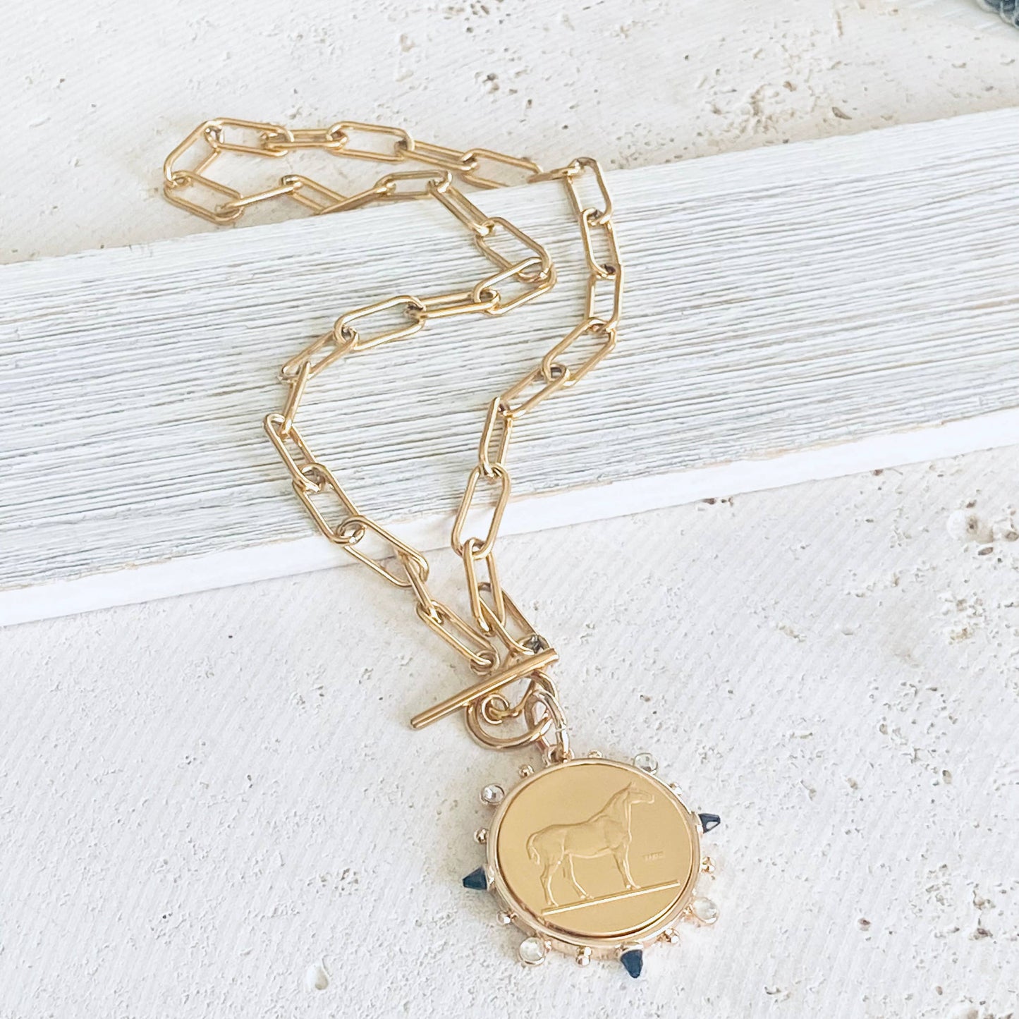 Horse Coin Jewelry ~  Derby Equestrian